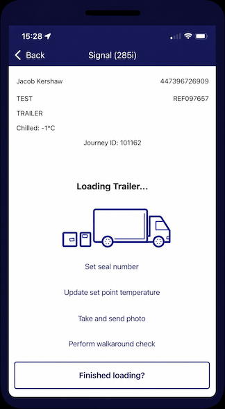 Signal driver app
